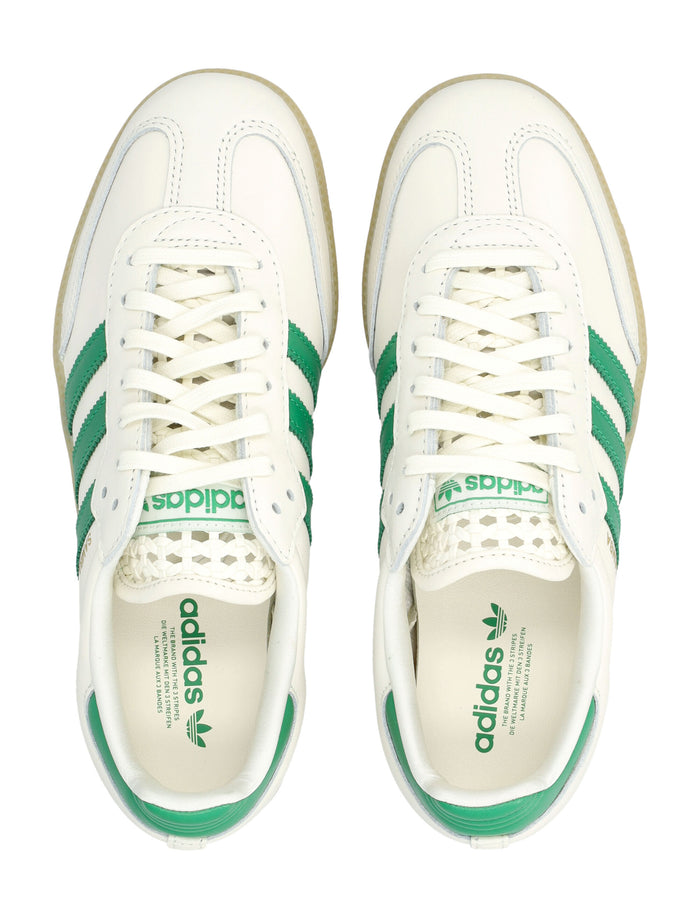 Adidas Originals Samba Og Womans Sneakers Off White Green Upper