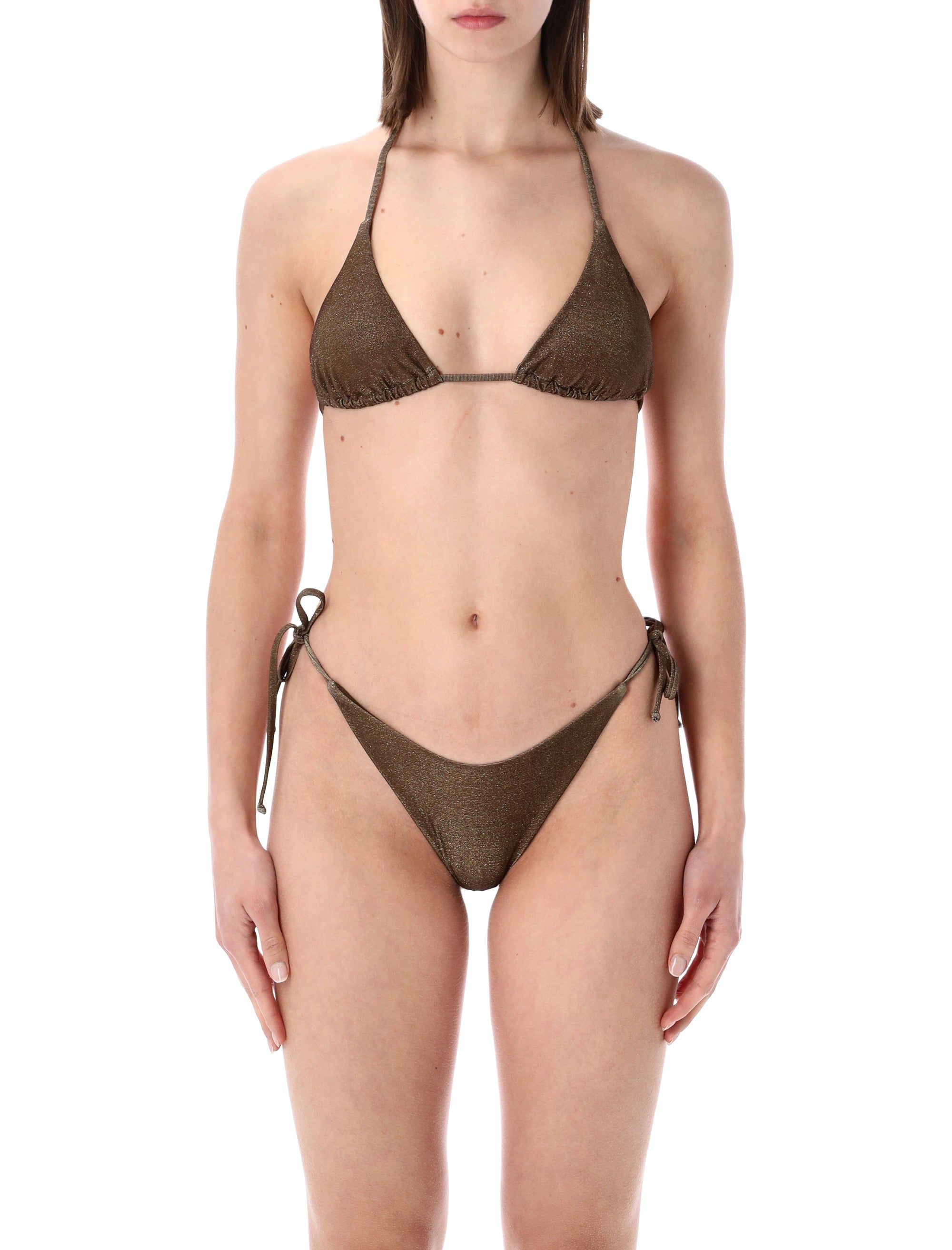 Matinée Kate Lurex Bikini Brown Pes
