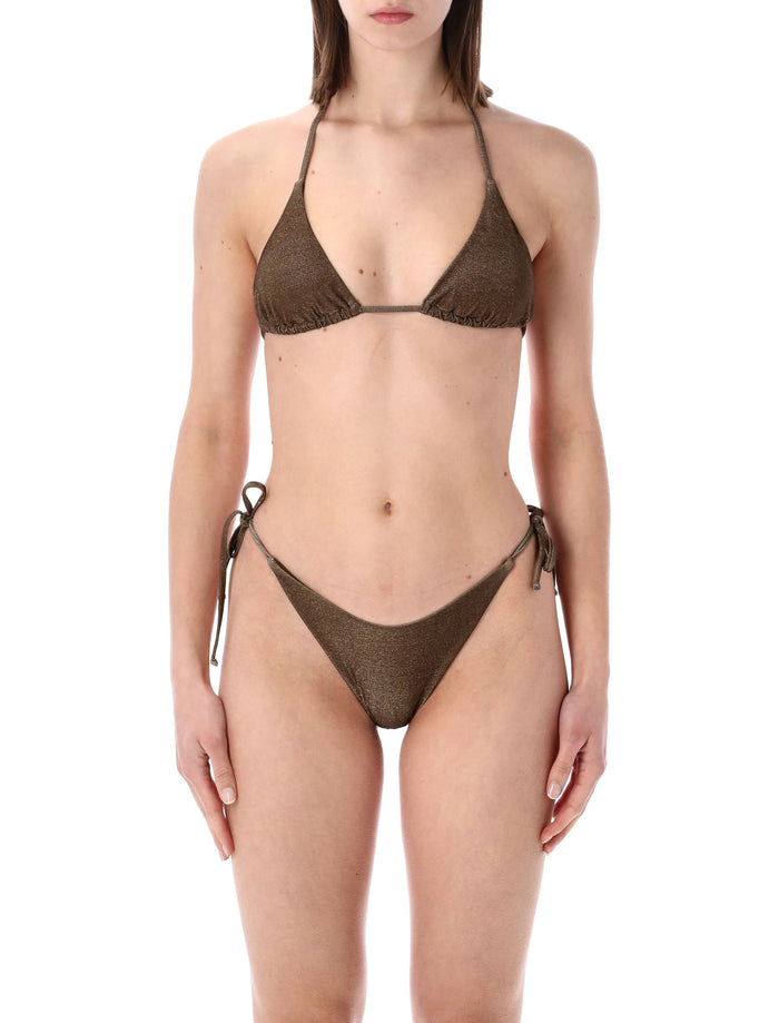 Matinée Kate Lurex Bikini Brown Pes