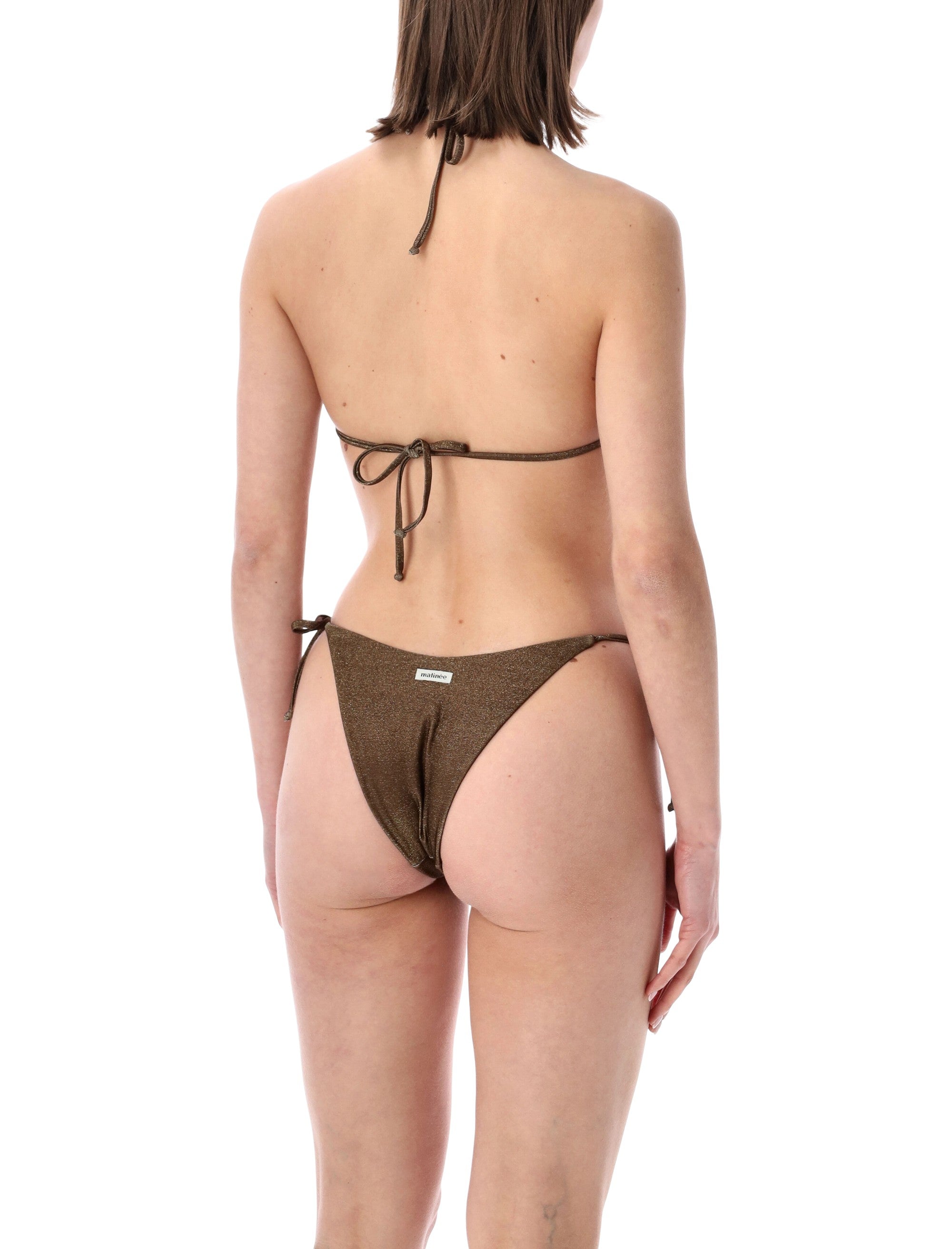 Matinée Kate Lurex Bikini Brown Pes