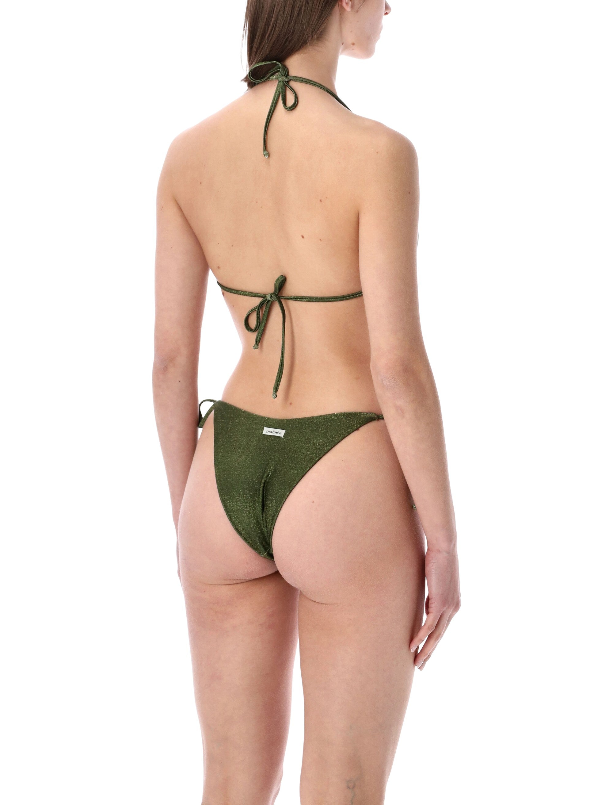 Matinée Kate Lurex Bikini Green Pes