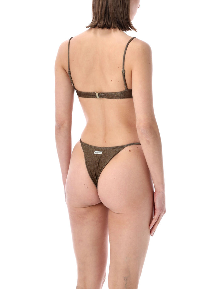 Matinée Marina Lurex Bikini Brown Pes