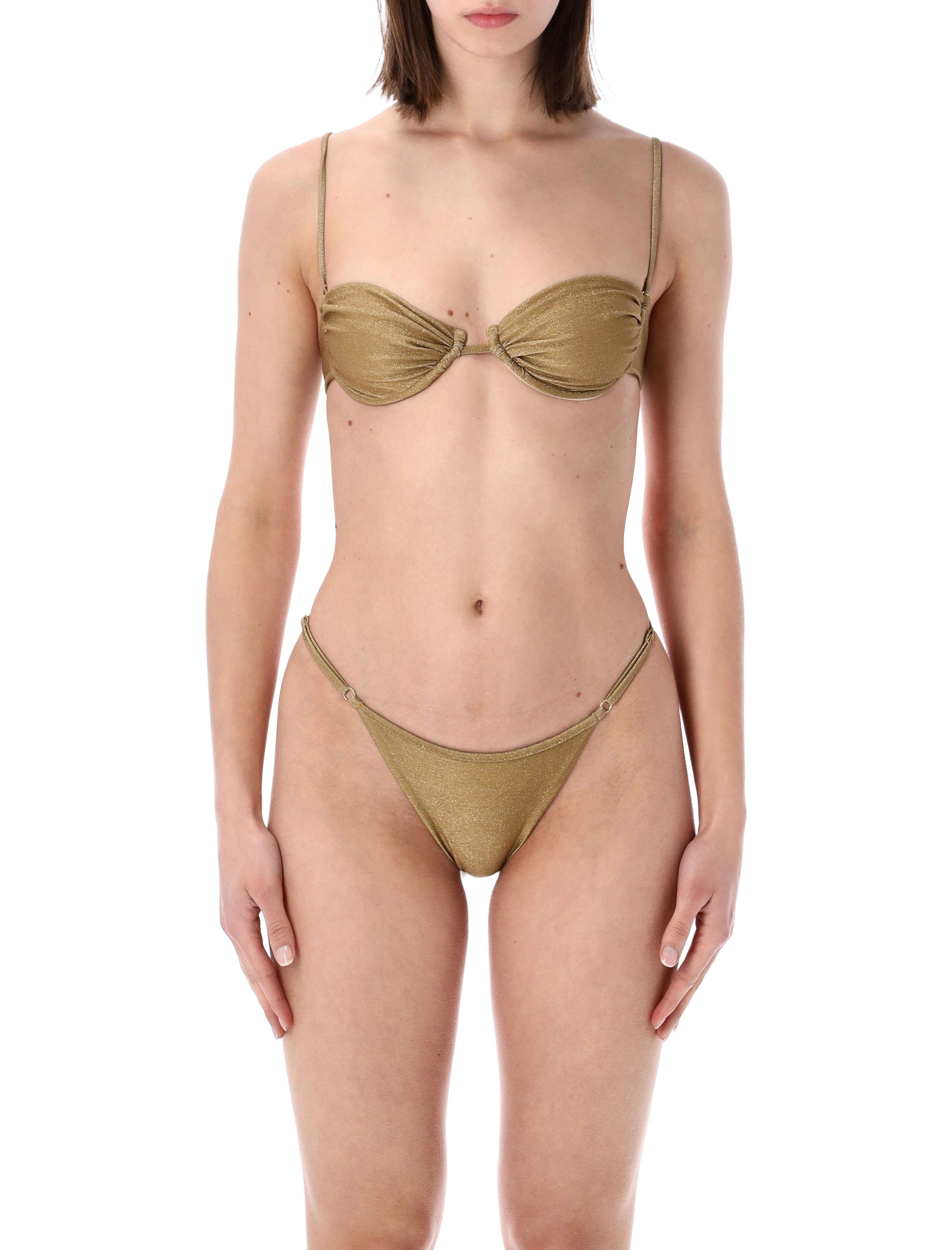 Matinée Marina Lurex Bikini Gold Pes