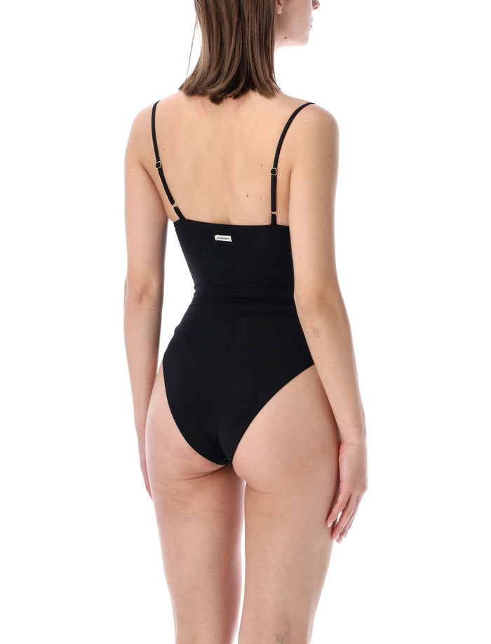 Matinée Rihanna Microfiber One-Piece Swimsuit Black Polyamide Swimwear