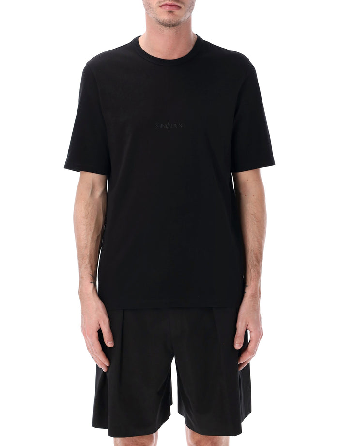 Saint Laurent oversized black t-shirt Cotton Tshirt