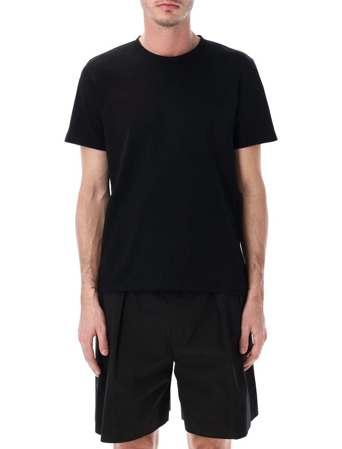 Saint Laurent t-shirt with back logo Black Cotton Tshirt