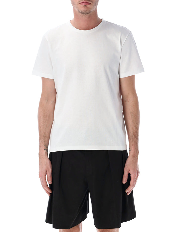 Saint Laurent t-shirt with back logo White Cotton Tshirt