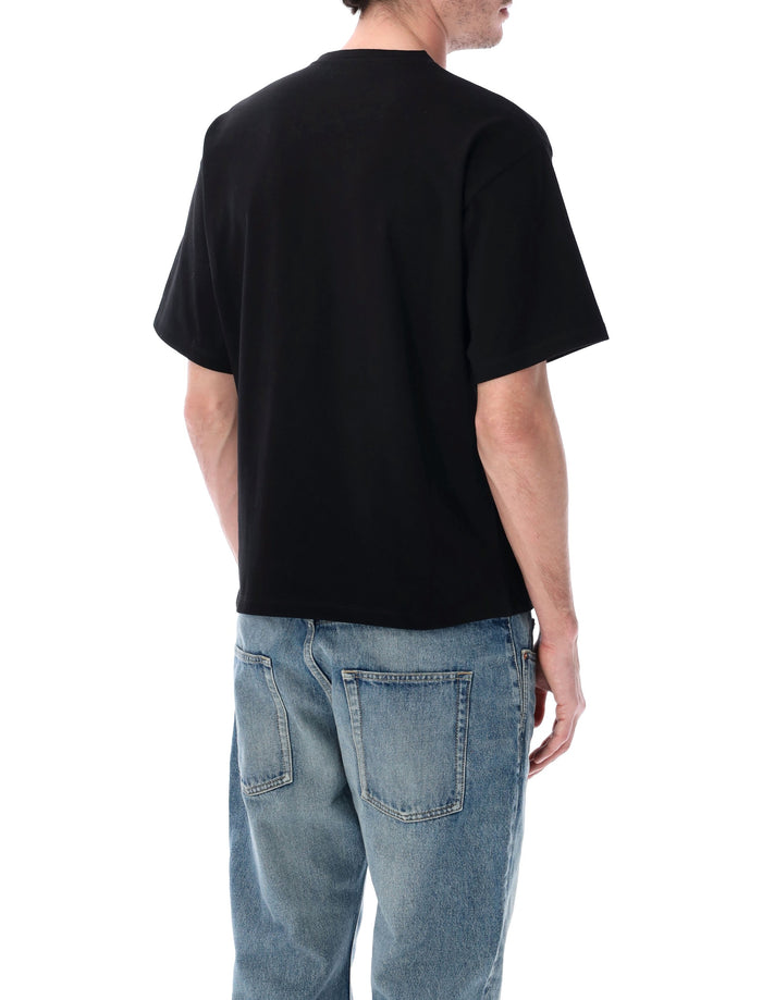 Saint Laurent Cassandre oversize t-shirt Black Cotton Tshirt