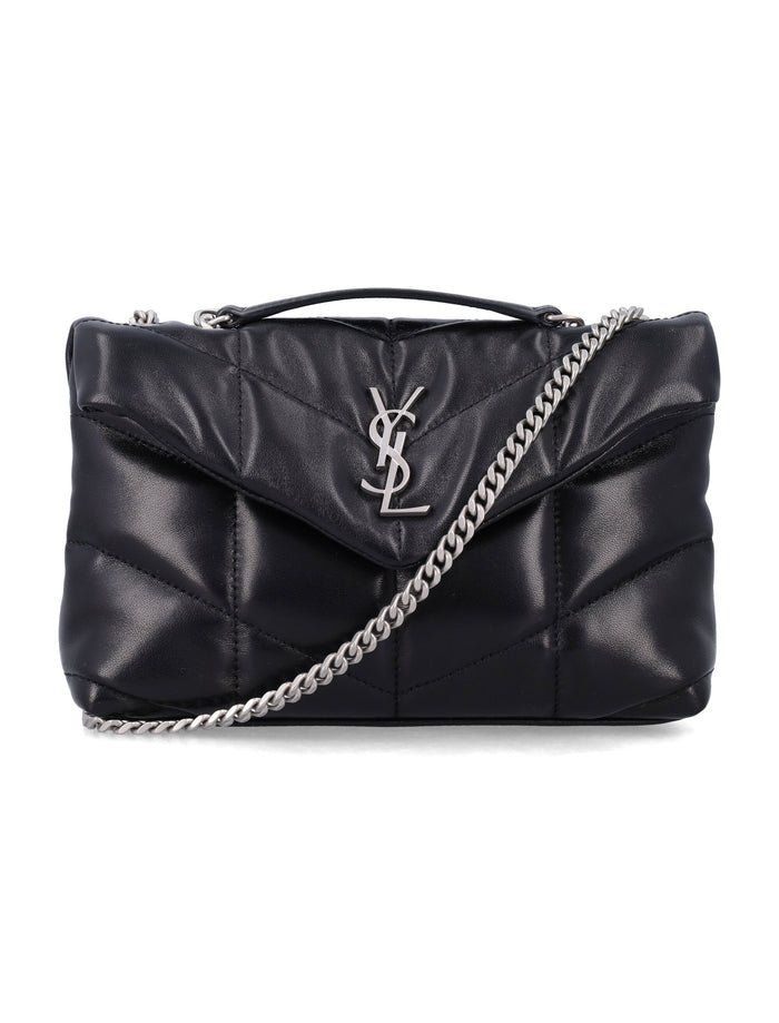 Saint Laurent Toy puffer bag Black Lamb Leather Shoulder
