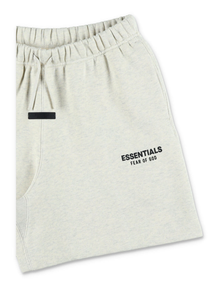 Essentials Fear Of God Kids Classic Sweatshorts Oatmeal Heather Cotton Short