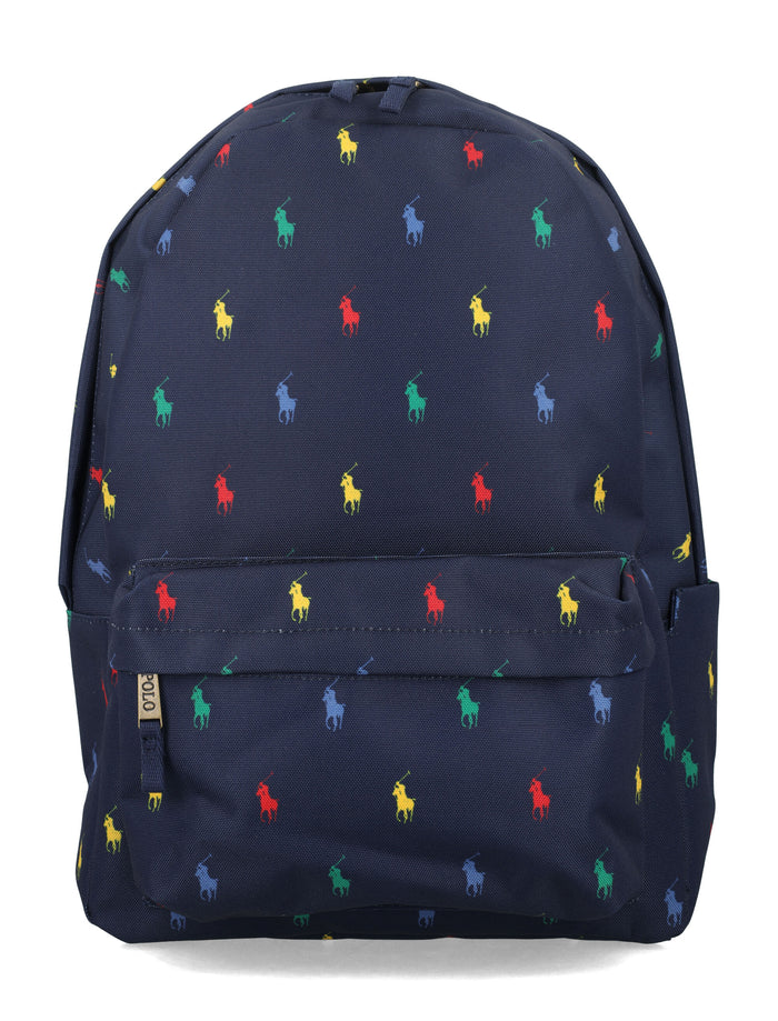 Polo Ralph Lauren Kids Backpack Navy Polyester
