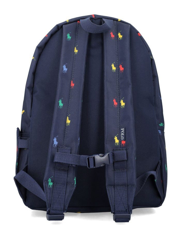 Polo Ralph Lauren Kids Backpack Navy Polyester