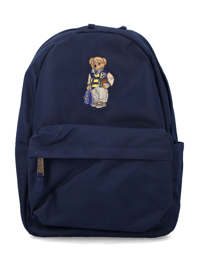 Polo Ralph Lauren Bear Kids Backpack Navy Polyester