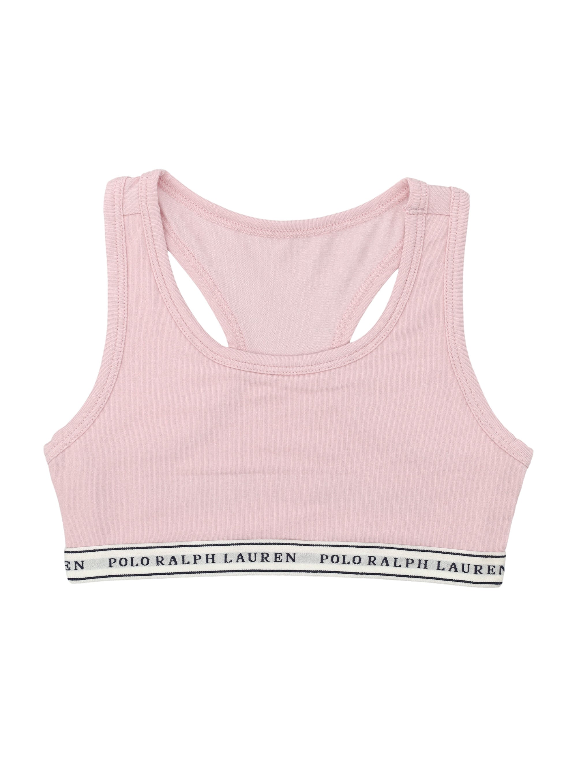 Polo Ralph Lauren Girls Underwear Tops White/pink Cotton