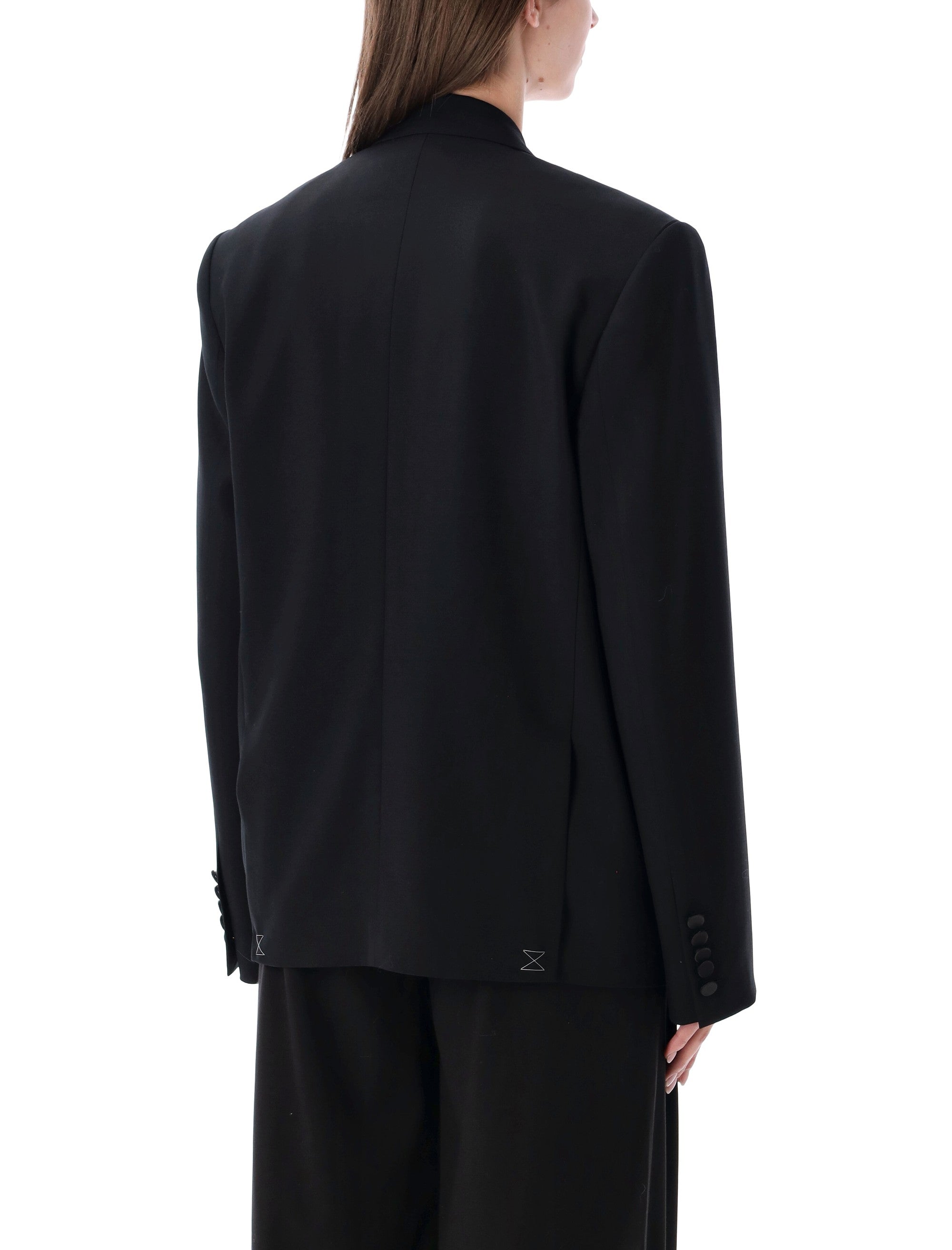 Dries Van Noten Bosea tuxedo jacket Black Wool Blazer