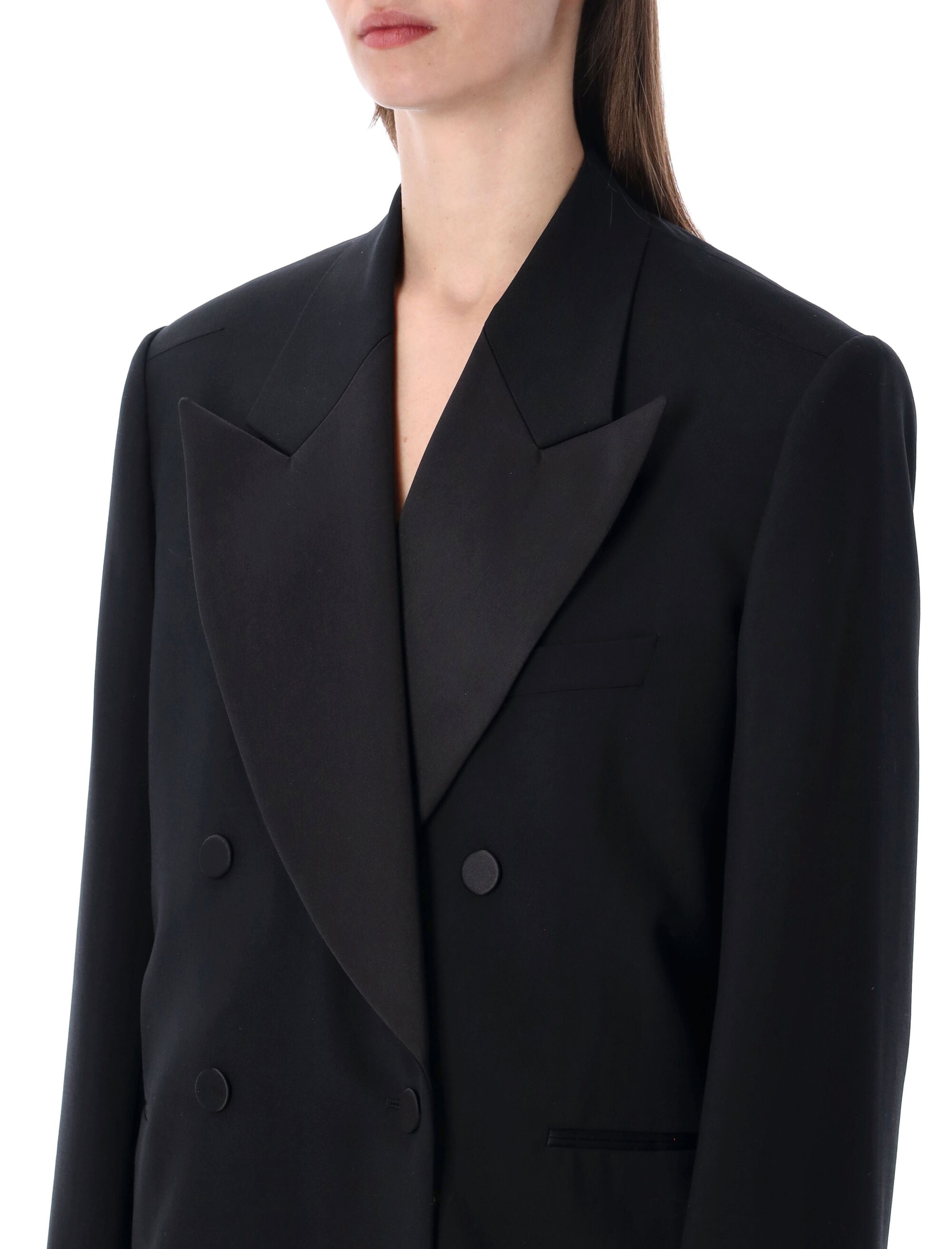 Dries Van Noten Bosea tuxedo jacket Black Wool Blazer