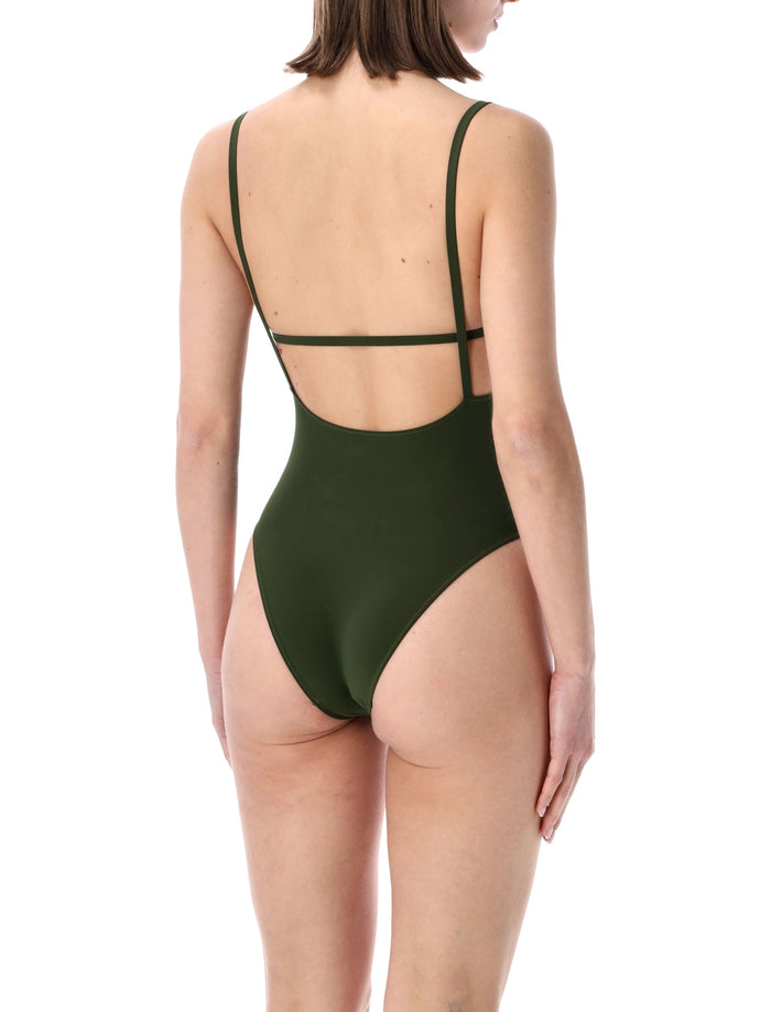 Lido Tre One-Piece Olive Polyamide Swimwear