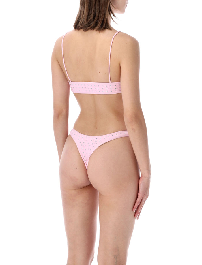 Swim By Di Crystal Bikini Baby Pink Polyamid