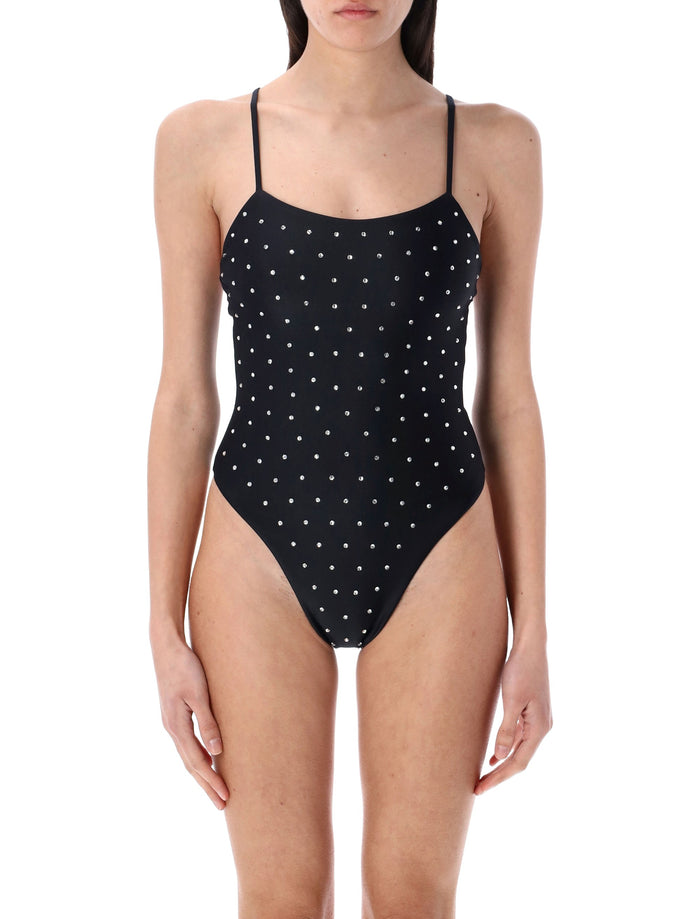 Swim By Di Stardust One-Piece Black Polyamide Swimwear