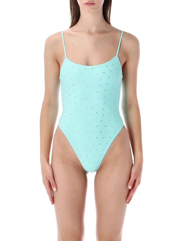 Swim By Di Stardust One-Piece Light Blue Polyamide Swimwear
