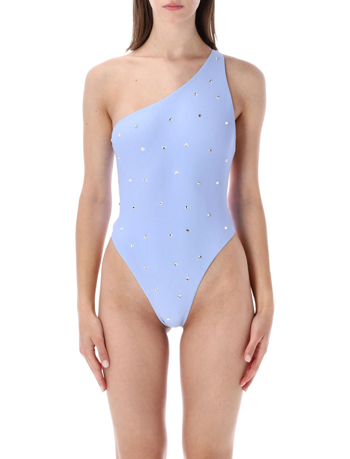 Swim By Di Sugar Baby Crystal Swimsuit Lavander Polyamid Swimwear