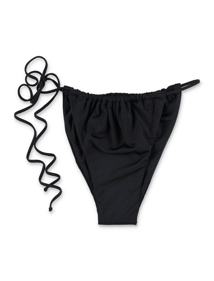 Belamer Tina Brazilian Bikini Bottom Black Recycled Polyamide Swimwear