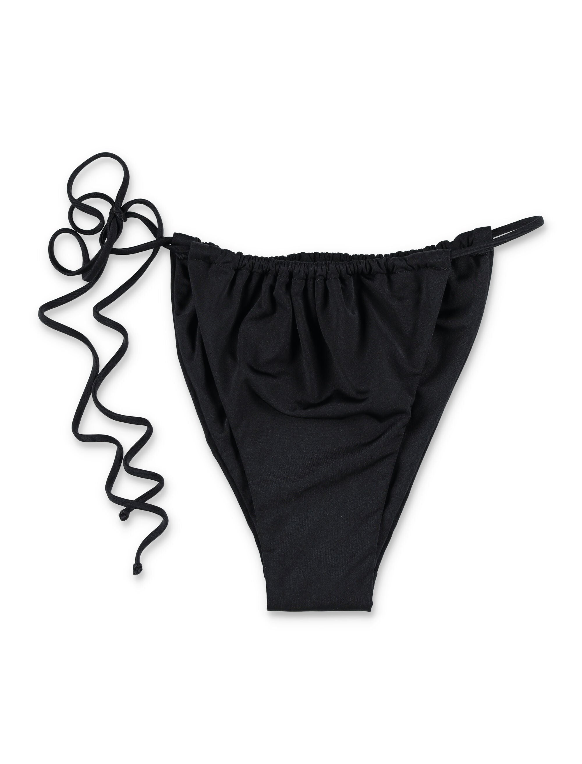 Belamer Tina Brazilian Bikini Bottom Black Recycled Polyamide Swimwear