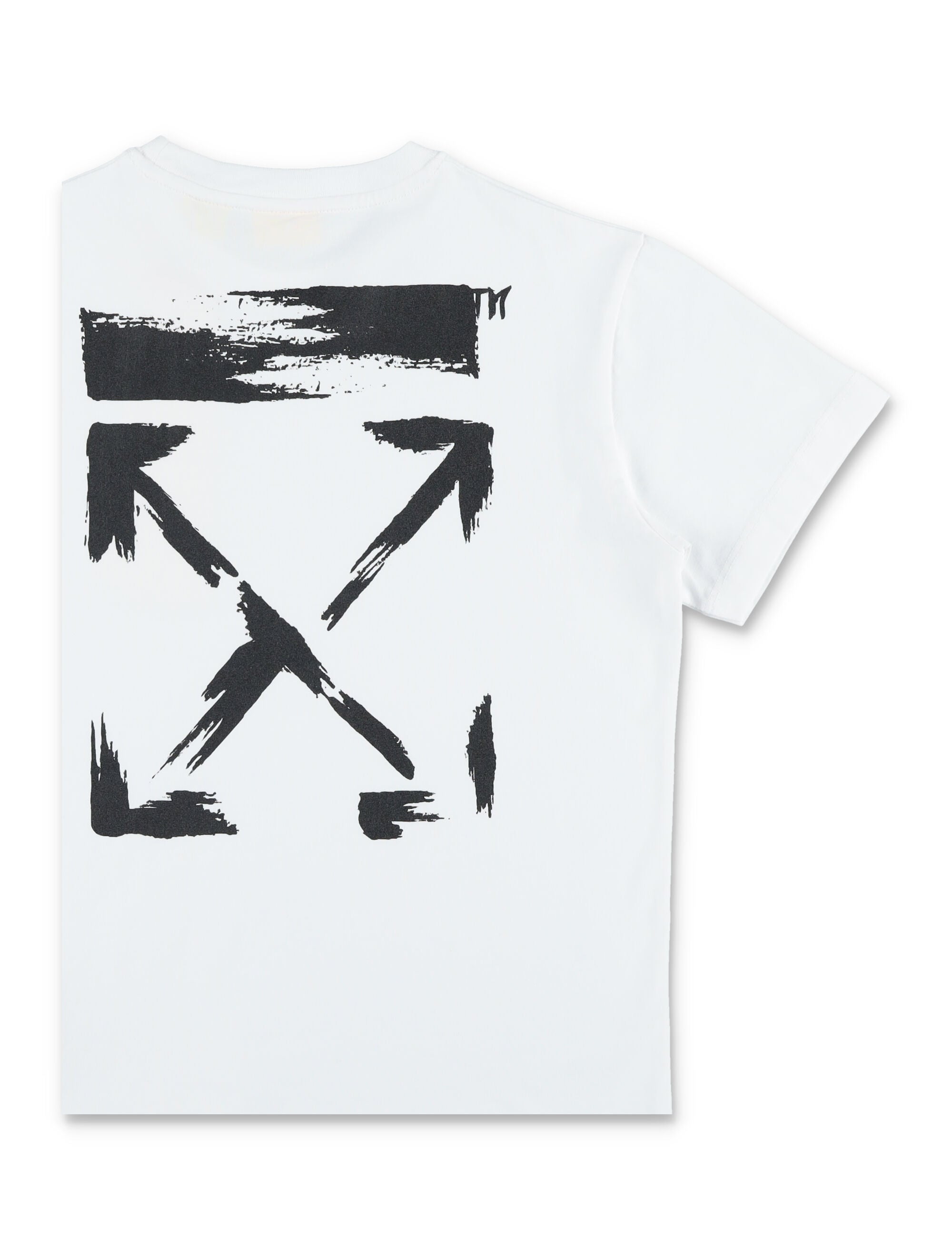 Off-White Kids Arrow Paint T-Shirt Cotton