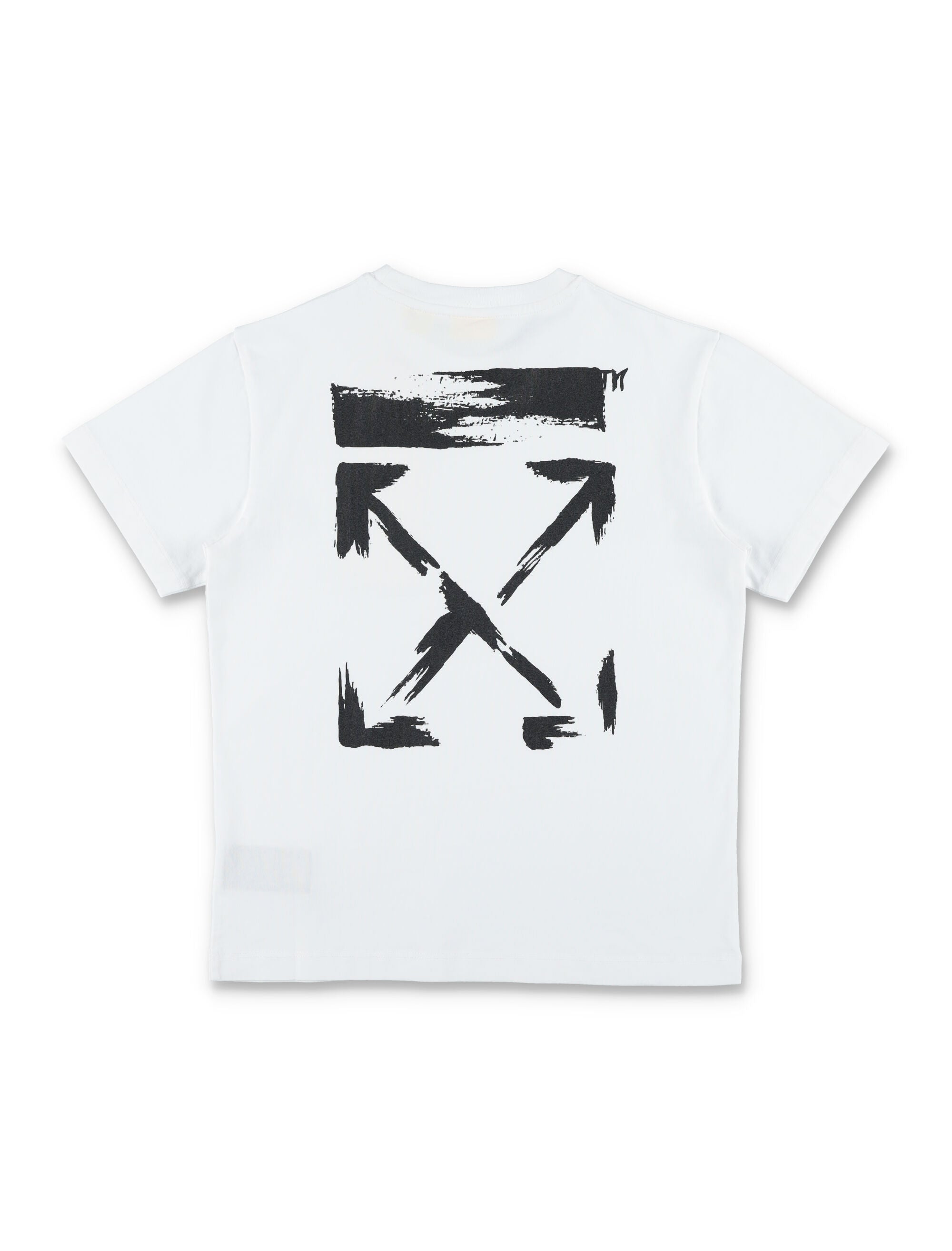 Off-White Kids Arrow Paint T-Shirt Cotton