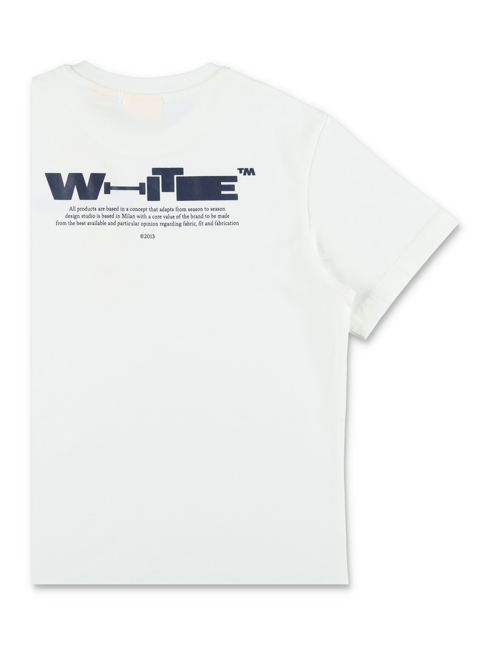 Off-White Kids Type Cotton T-Shirt