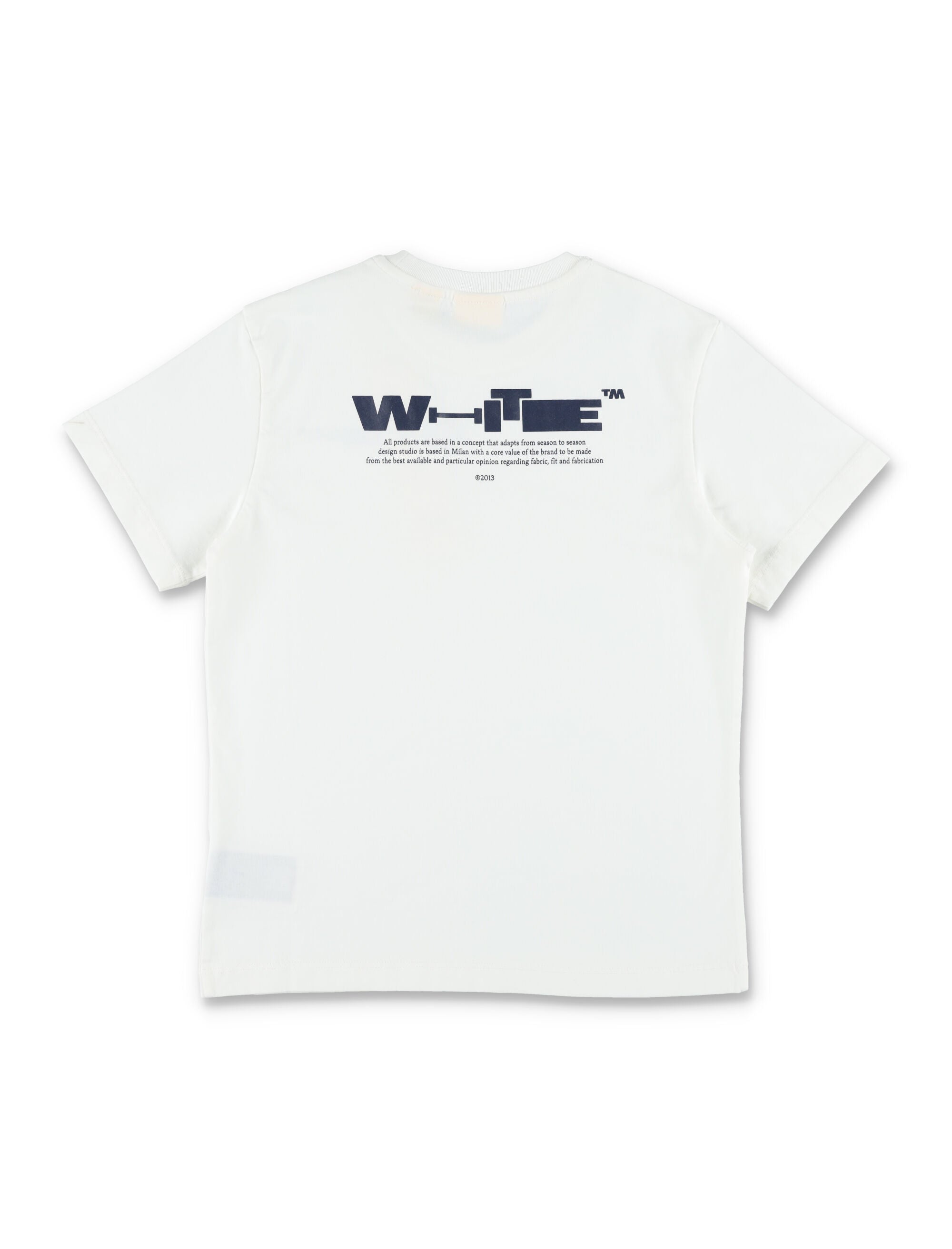 Off-White Kids Type Cotton T-Shirt