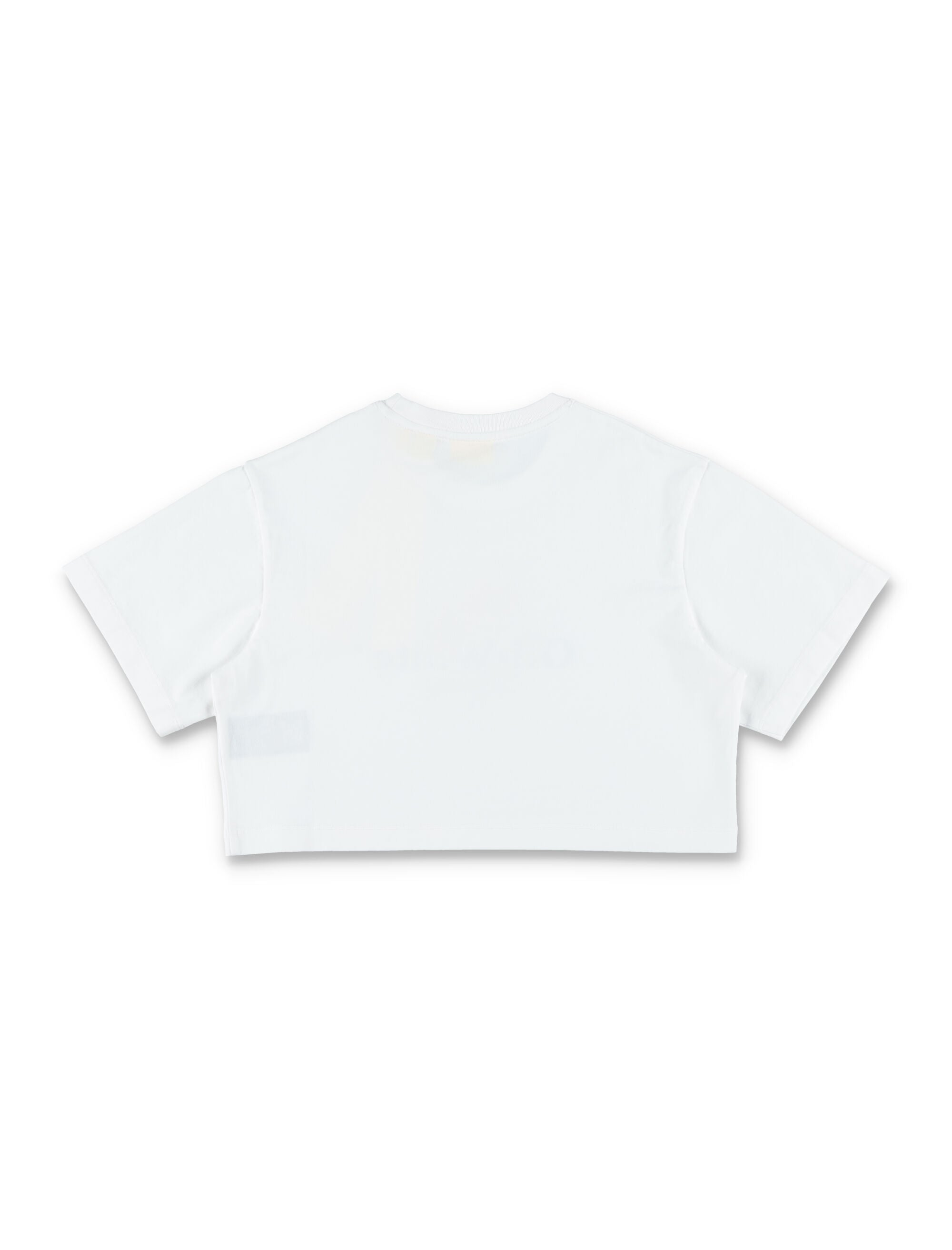 Off-White Kids Daisy Logo Crop T-Shirt Cotton