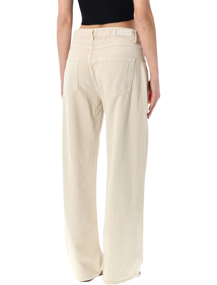 Icon Denim Bea Soft Wide Leg Jeans Desert Wash Lyocel