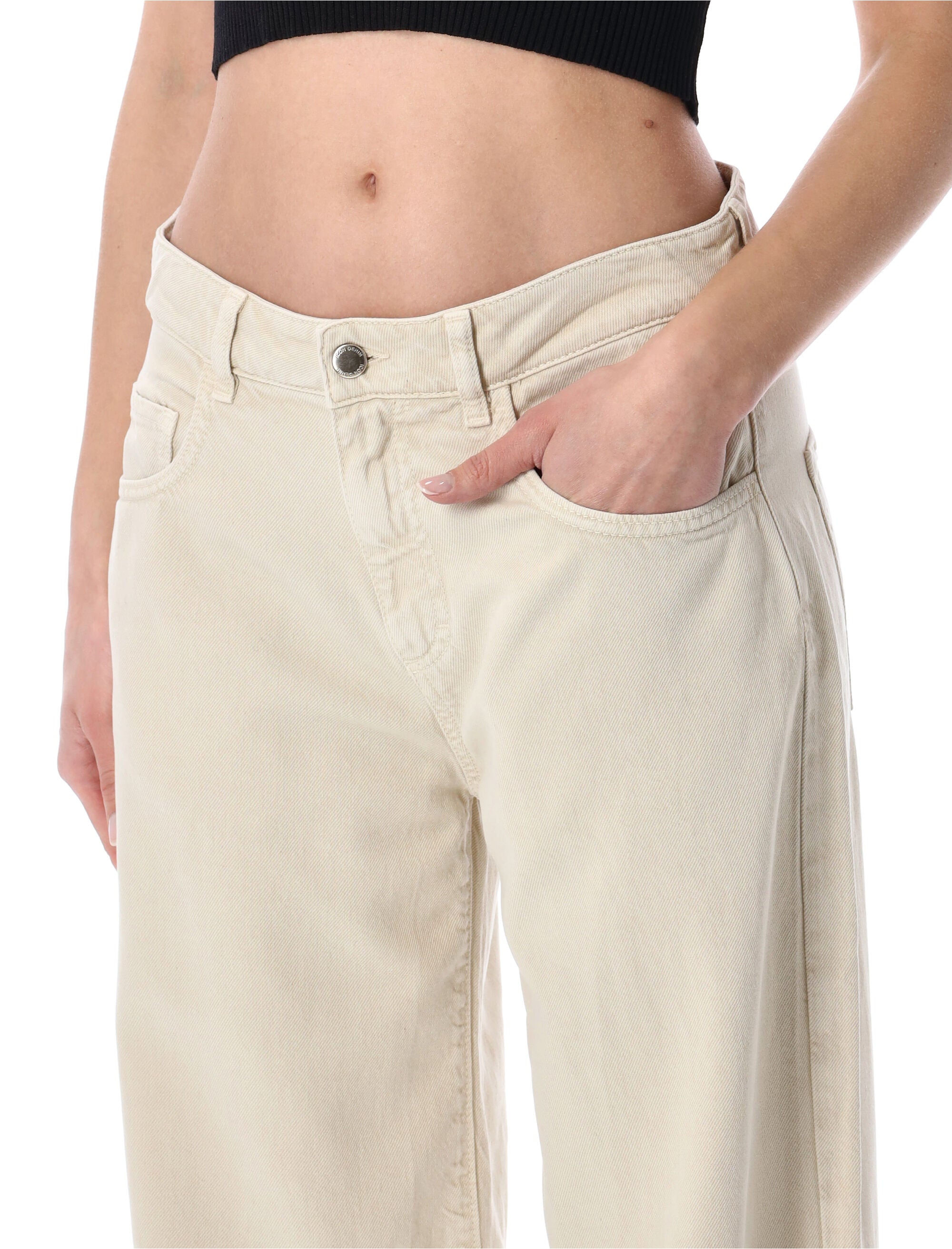 Icon Denim Bea Soft Wide Leg Jeans Desert Wash Lyocel