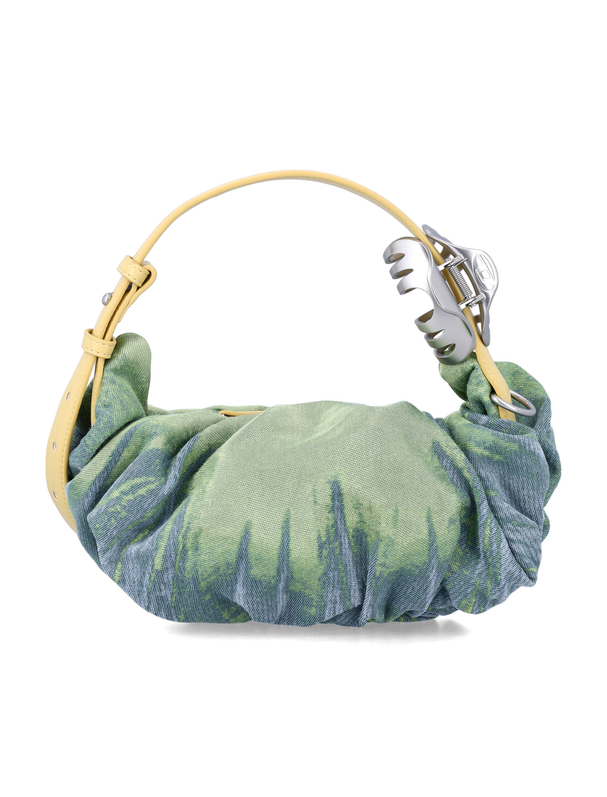 Diesel Grab-D Hobo S shoulder bag Green Mix Cotton