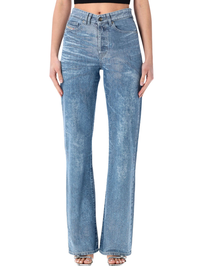 Diesel 1971 D-Sent straight jeans Blue Cotton