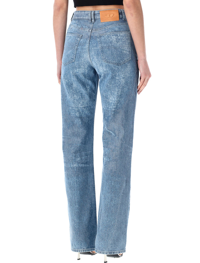 Diesel 1971 D-Sent straight jeans Blue Cotton