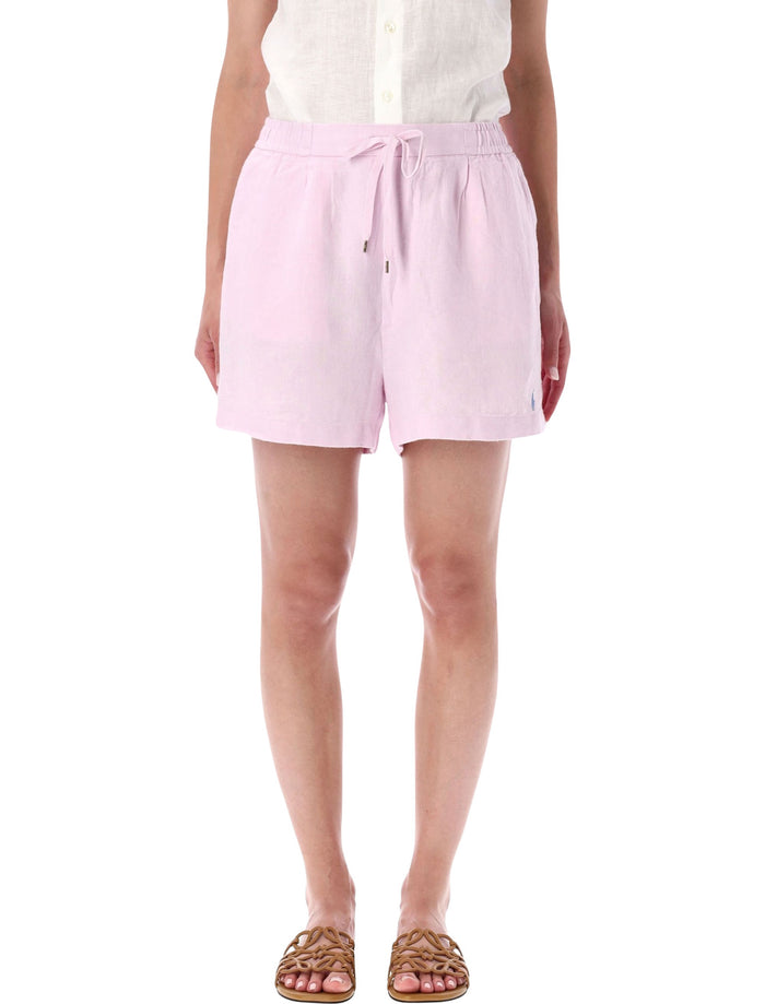Polo Ralph Lauren Linen Shorts Carmel Pink