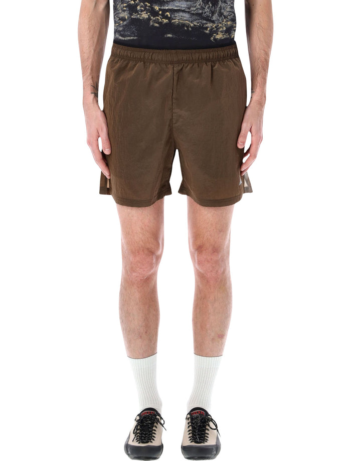 ROA Helder 5-Inch quick-dry shorts Brown Polyester
