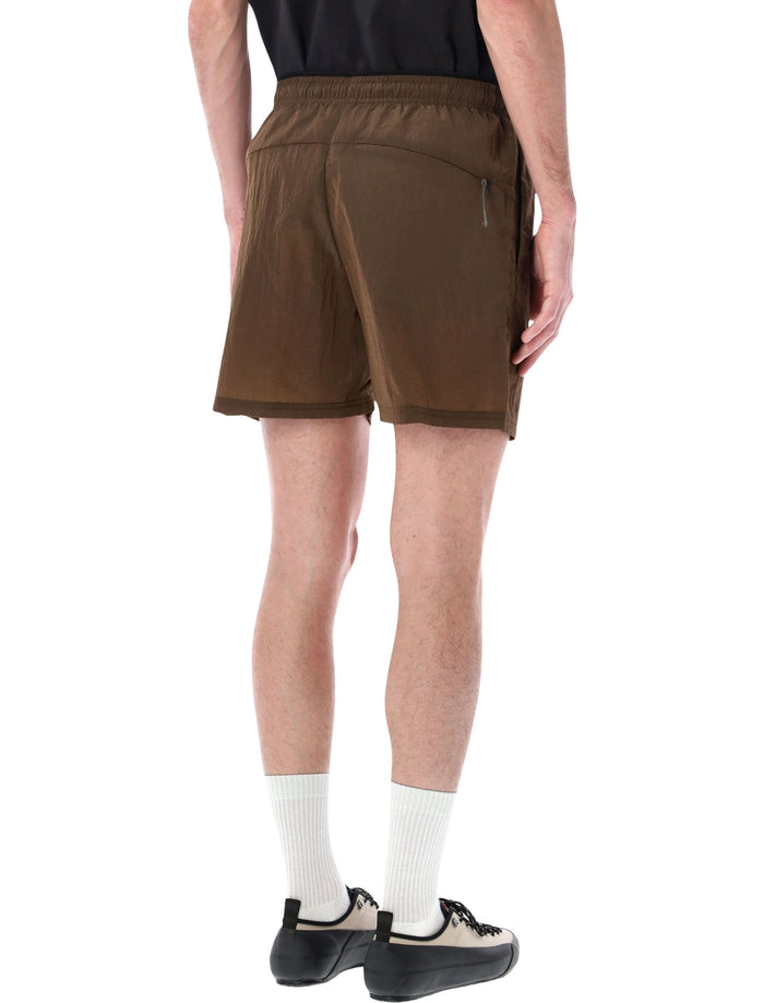ROA Helder 5-Inch quick-dry shorts Brown Polyester