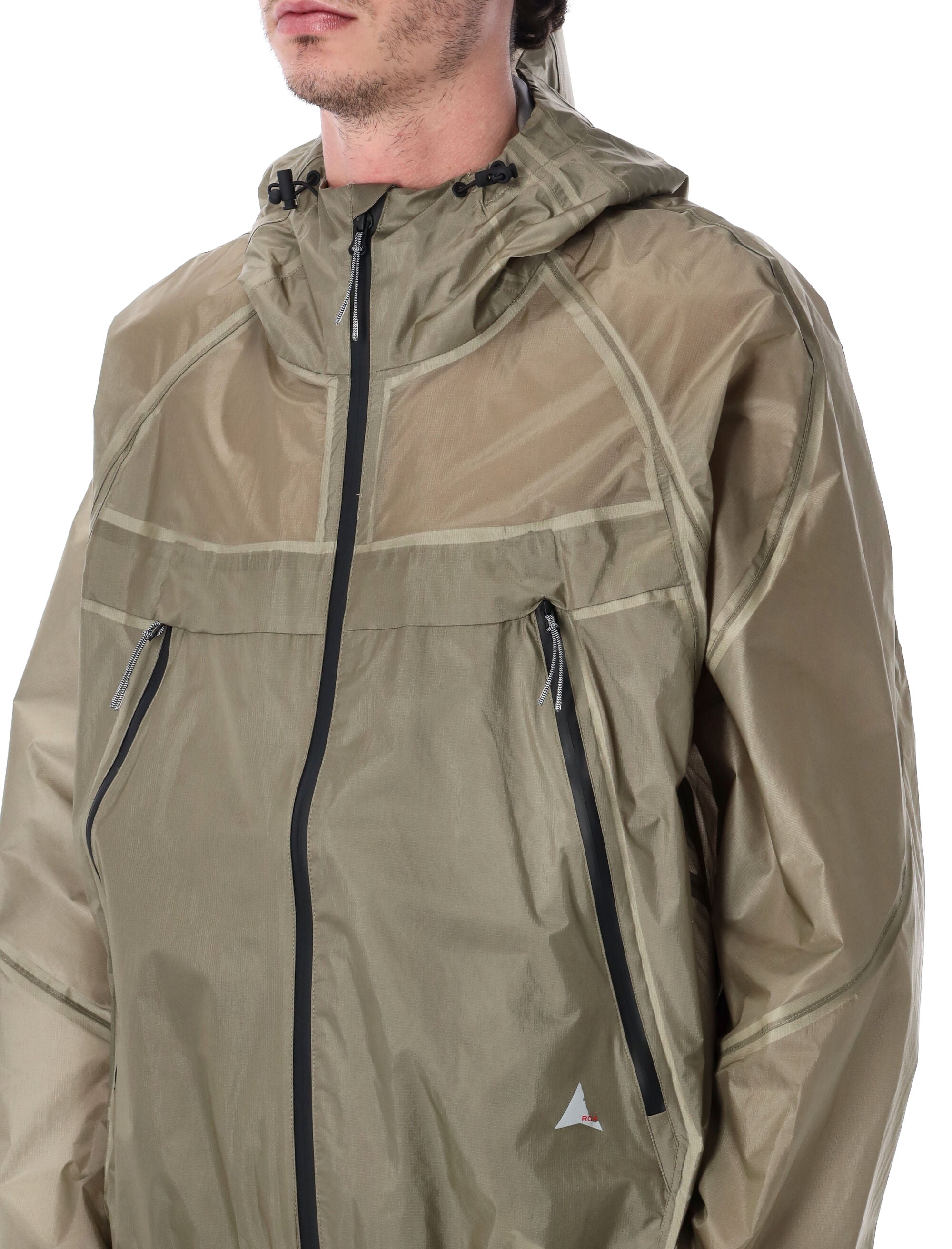 ROA Glasslike 3L waterproof jacket Sage Green Polyamide
