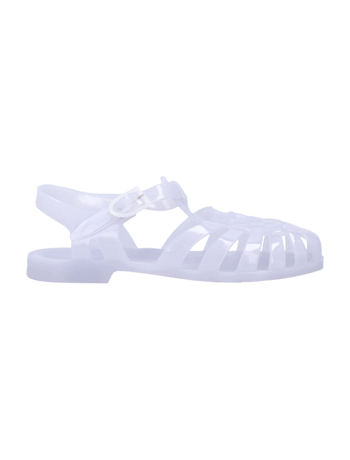 Méduse Sun Womans Sandals Translu White Pvc