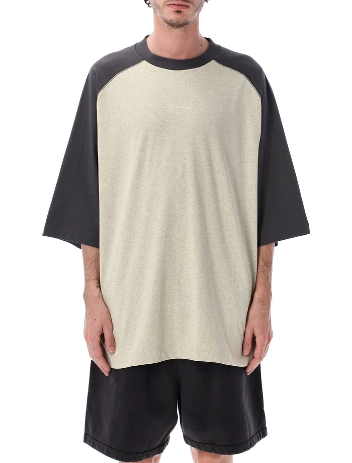 Essentials Fear Of God Dark Grey Baseball T-Shirt Heather Stone Cotton Tshirt