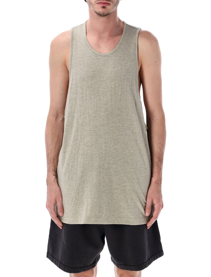 Essentials Fear Of God Grey Signature Tank Top Seal Cotton