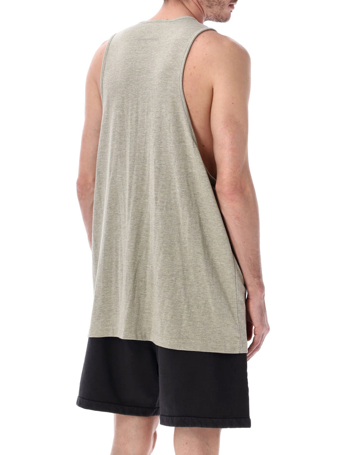 Essentials Fear Of God Grey Signature Tank Top Seal Cotton