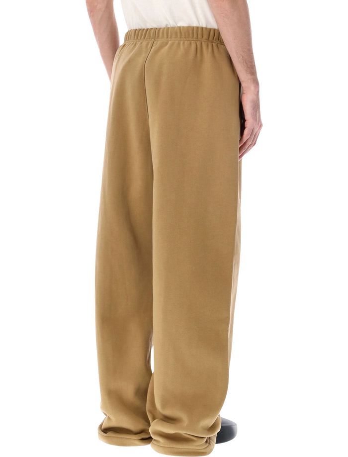 Essentials Fear Of God Logo Lounge Sweatpants Sand Dune Cotton Pant
