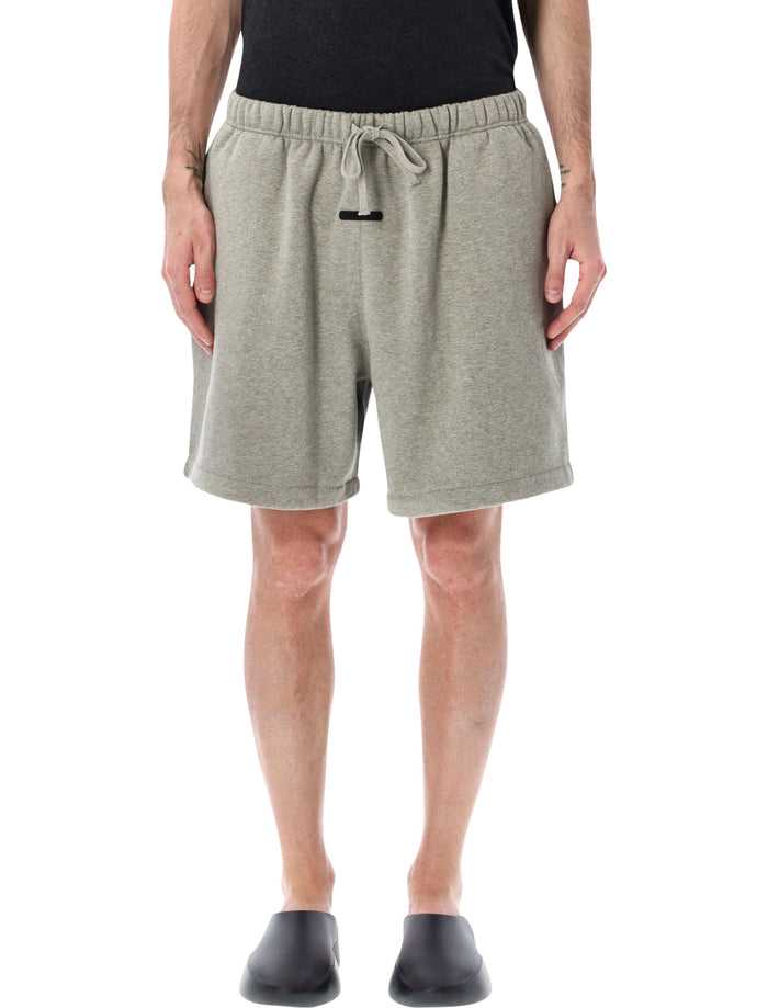 Essentials Fear Of God Signature Classic Sweat Shorts Grey Concrete Heather Cotton