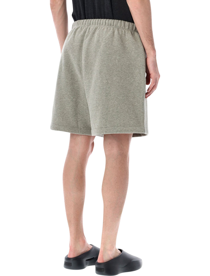 Essentials Fear Of God Signature Classic Sweat Shorts Grey Concrete Heather Cotton