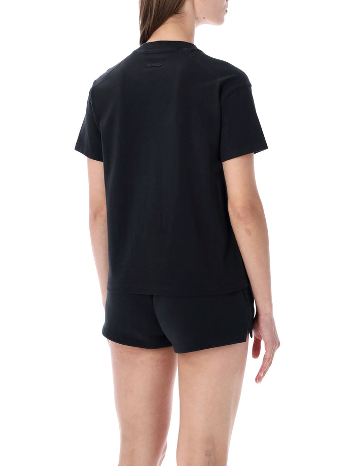 Essentials Fear Of God Black Classic Tee Vintage Cotton T-shirt