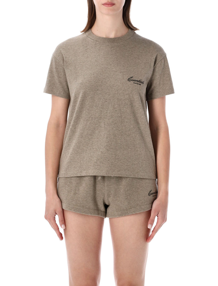 Essentials Fear Of God Homestead Heather Classic Tee Heater Cotton T-shirt